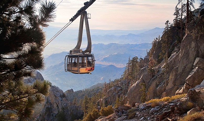 Palm Springs Aerial Tramway takes you to San Jacinto State Park