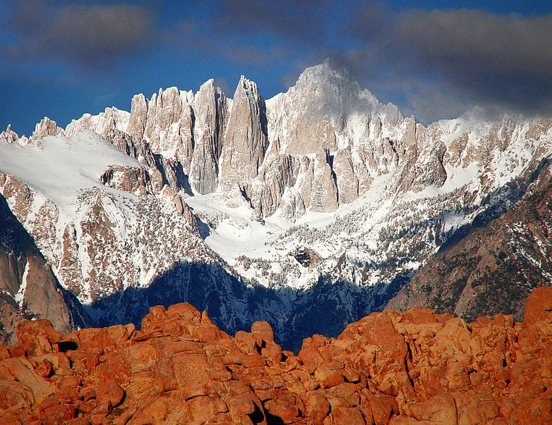 Mt Whitney is the highest point in California
