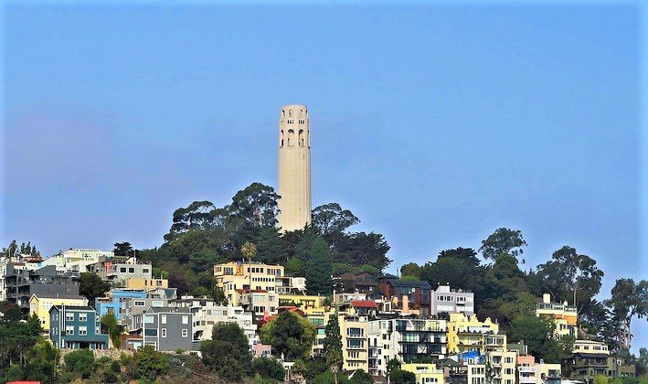 Coit Tower is an iconic landmark in San Francisco