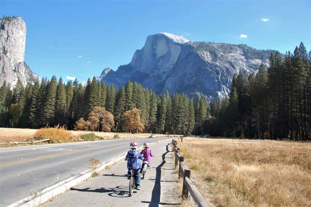 Biking the Yosemite Valley