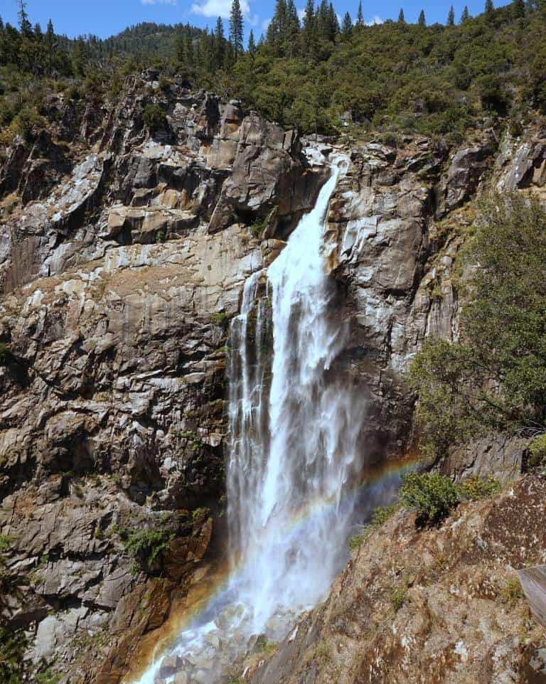 Feather Falls in Northern California near Lake Oroville