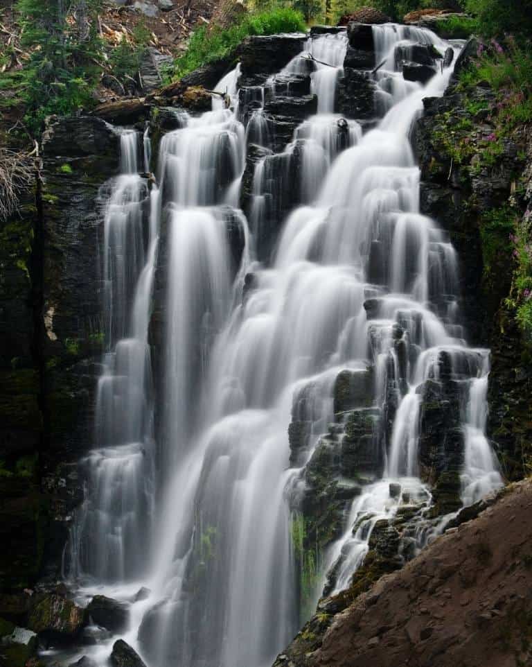 Kings Creek Falls in Lassen Volcanic National Park