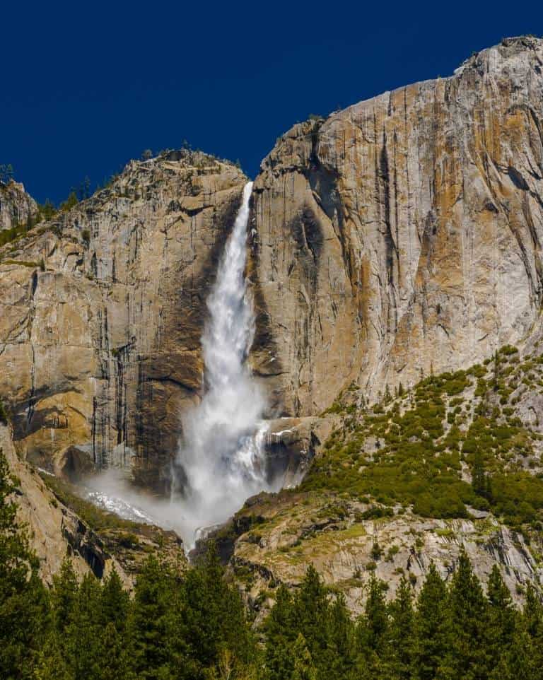 Yosemite Falls is the tallest waterfall in North Ameria