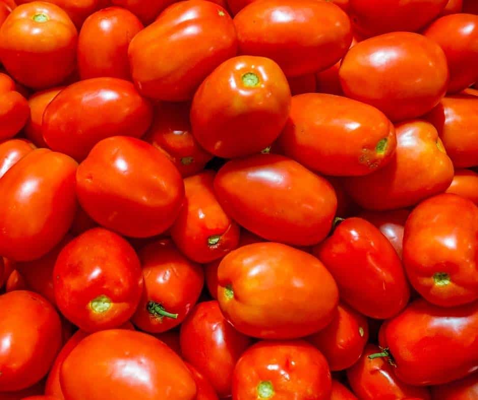 Roma Tomatoes are some of the best tomatoes to grow in Southern California for cannign and sauces