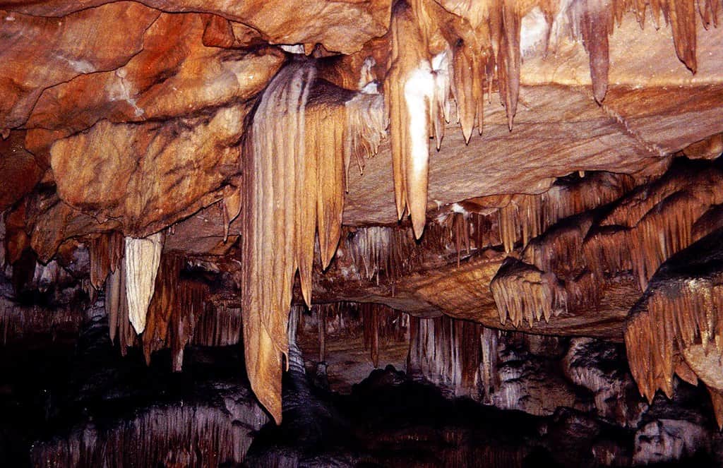 Crystal Cave formations