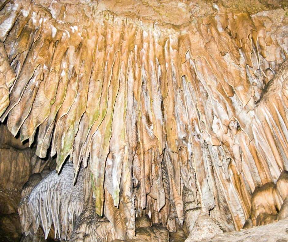 Crystal Cave in Sequoia National Park in California