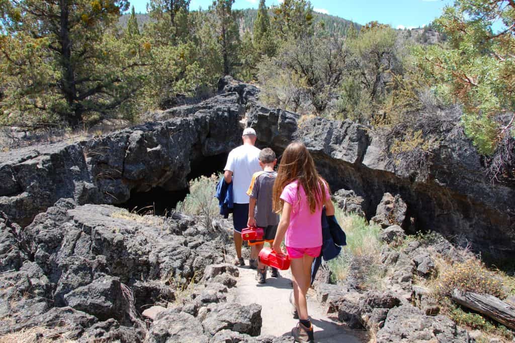 Lava Beds National Monument has lots of great caves in California