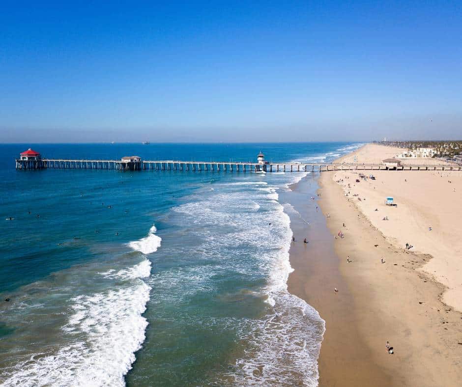 Huntington state beach is one of the best California State Parks