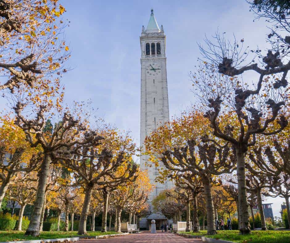 tower at UC Berkeley