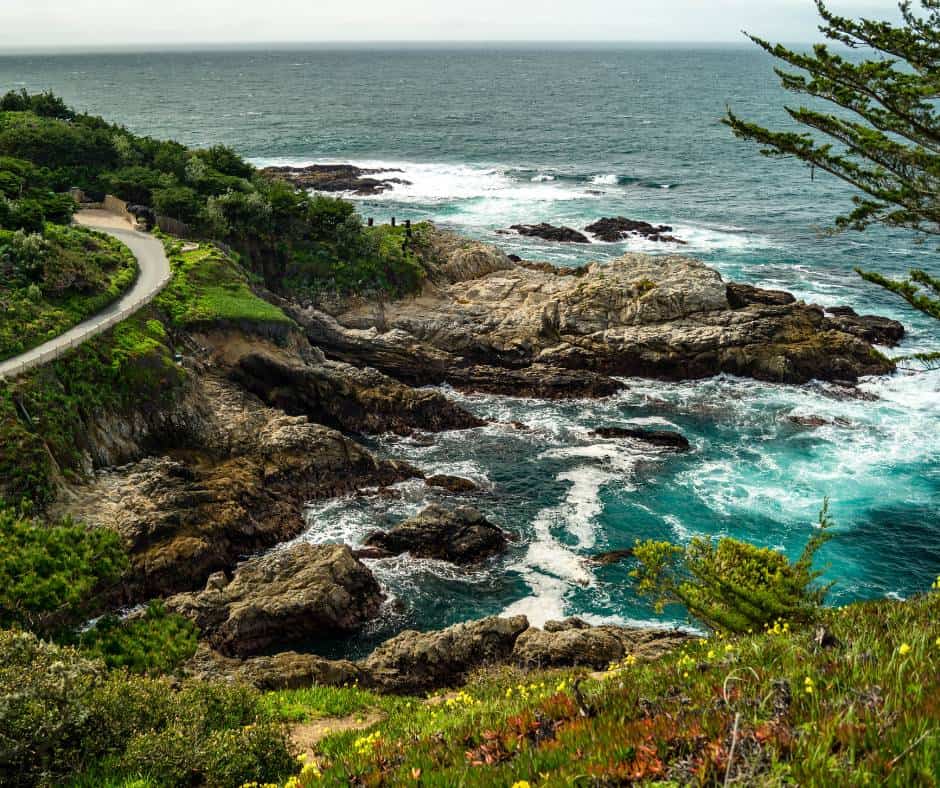 Carmel coastline near Point Lobos