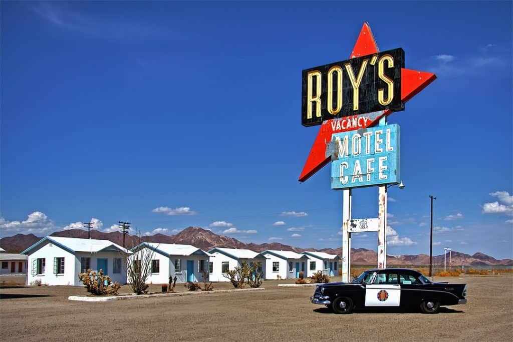 Roys Motel and Cafe in Amboy