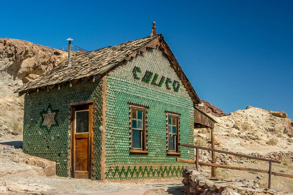 Calico Ghost Town Bottle House