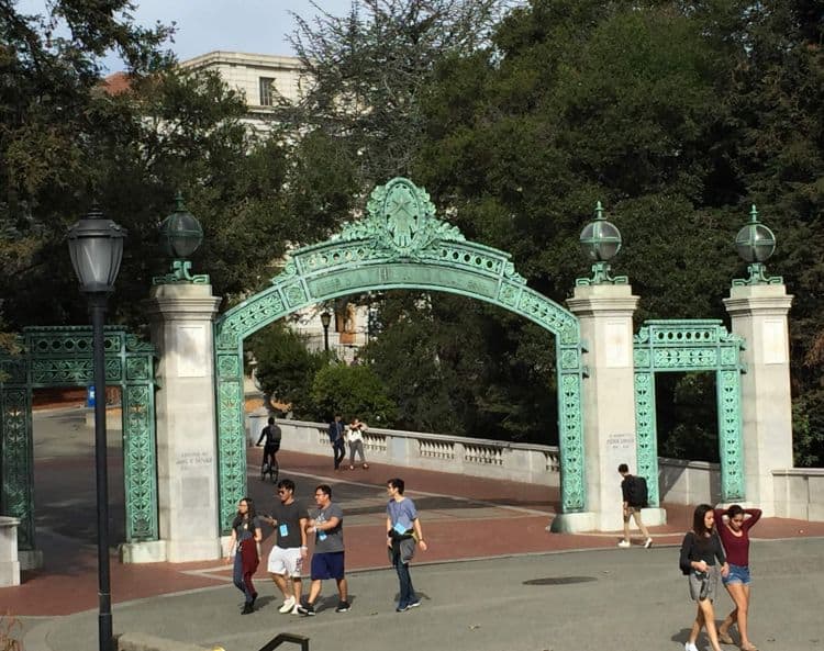 Sather Gate at U.C. Berkeley