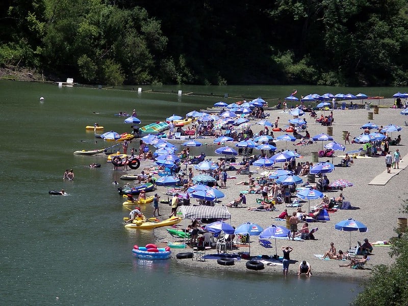 Johnson's Beach in Guerneville