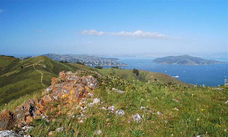 The Marin Headlands are an easy daytrip from San Francisco 