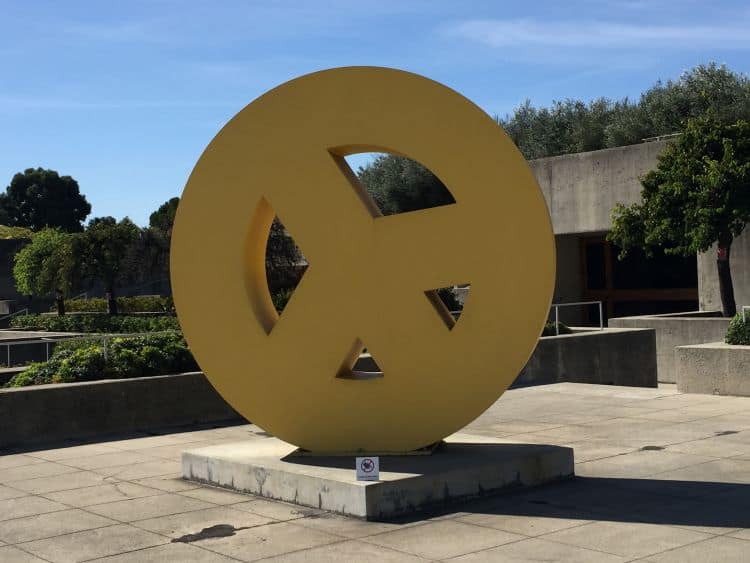 Peace Terrace at the Oakland Museum of California