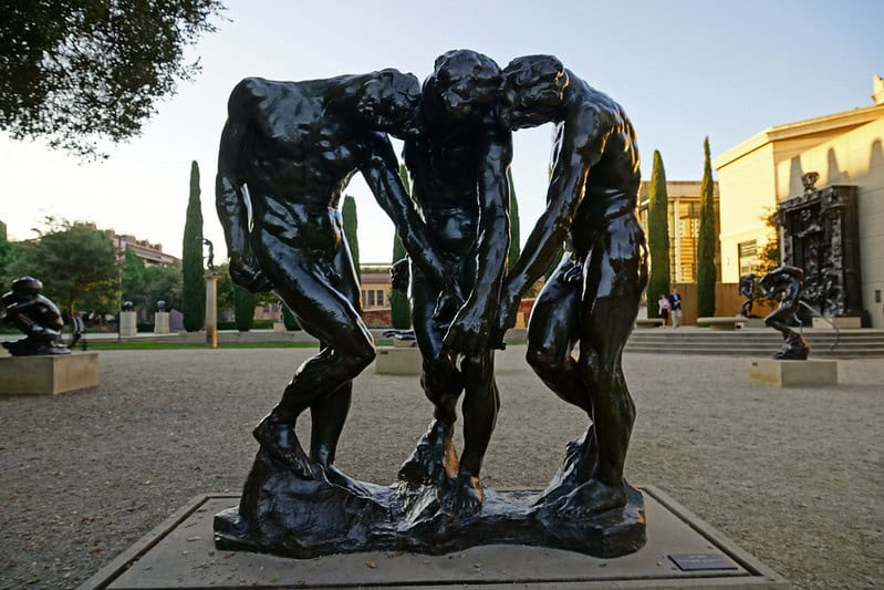 Rodin Sculpture Garden at Stanford University